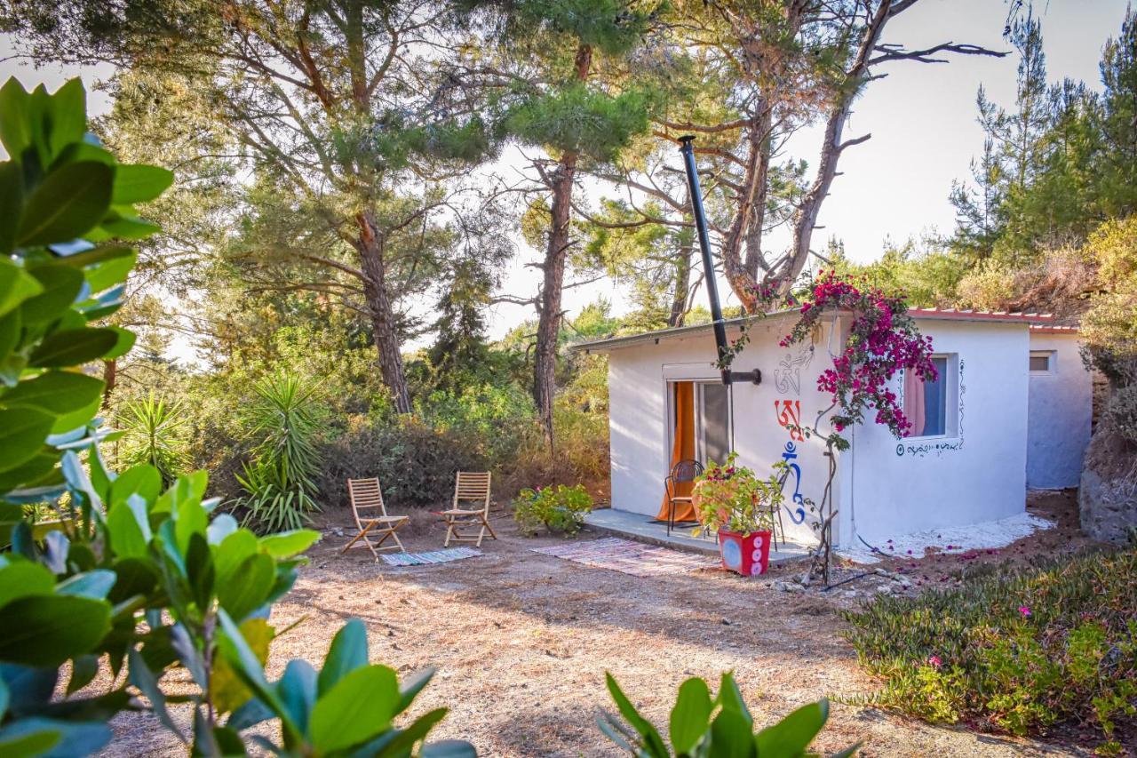 Drolma Ling Nature Cabins Theológos Zewnętrze zdjęcie