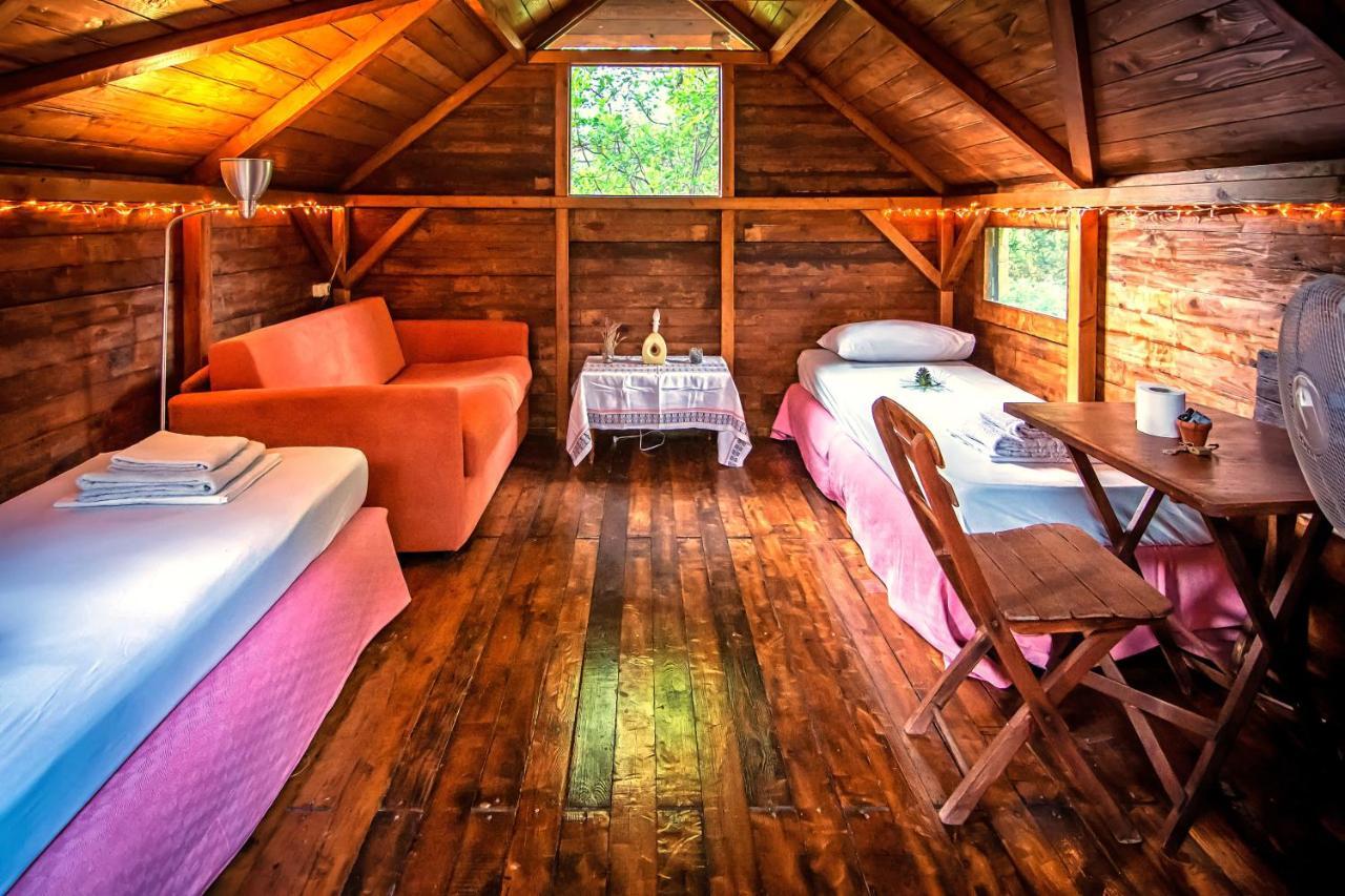 Drolma Ling Nature Cabins Theológos Zewnętrze zdjęcie