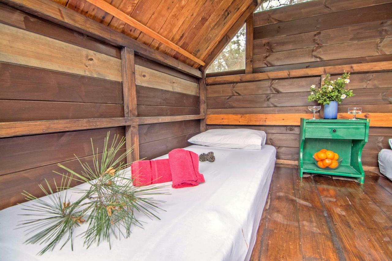 Drolma Ling Nature Cabins Theológos Zewnętrze zdjęcie