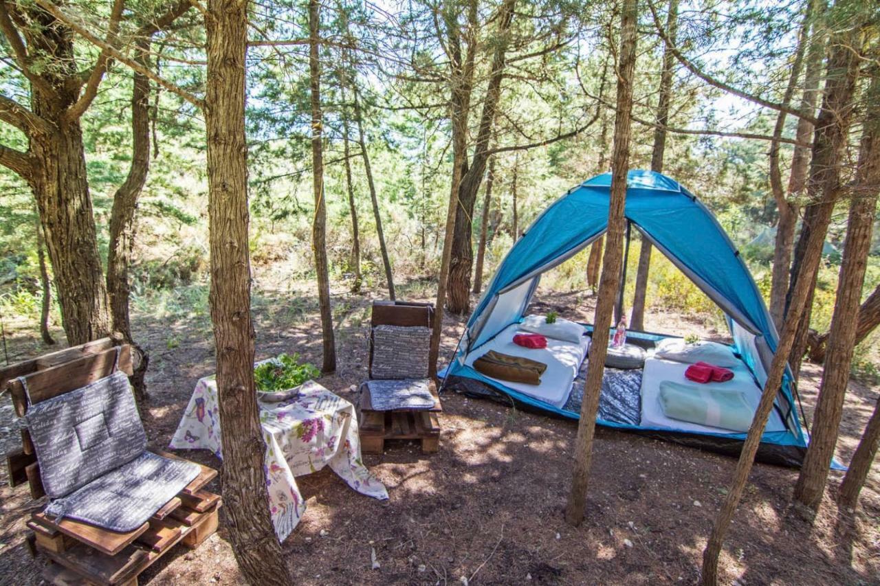 Drolma Ling Nature Cabins Theológos Zewnętrze zdjęcie