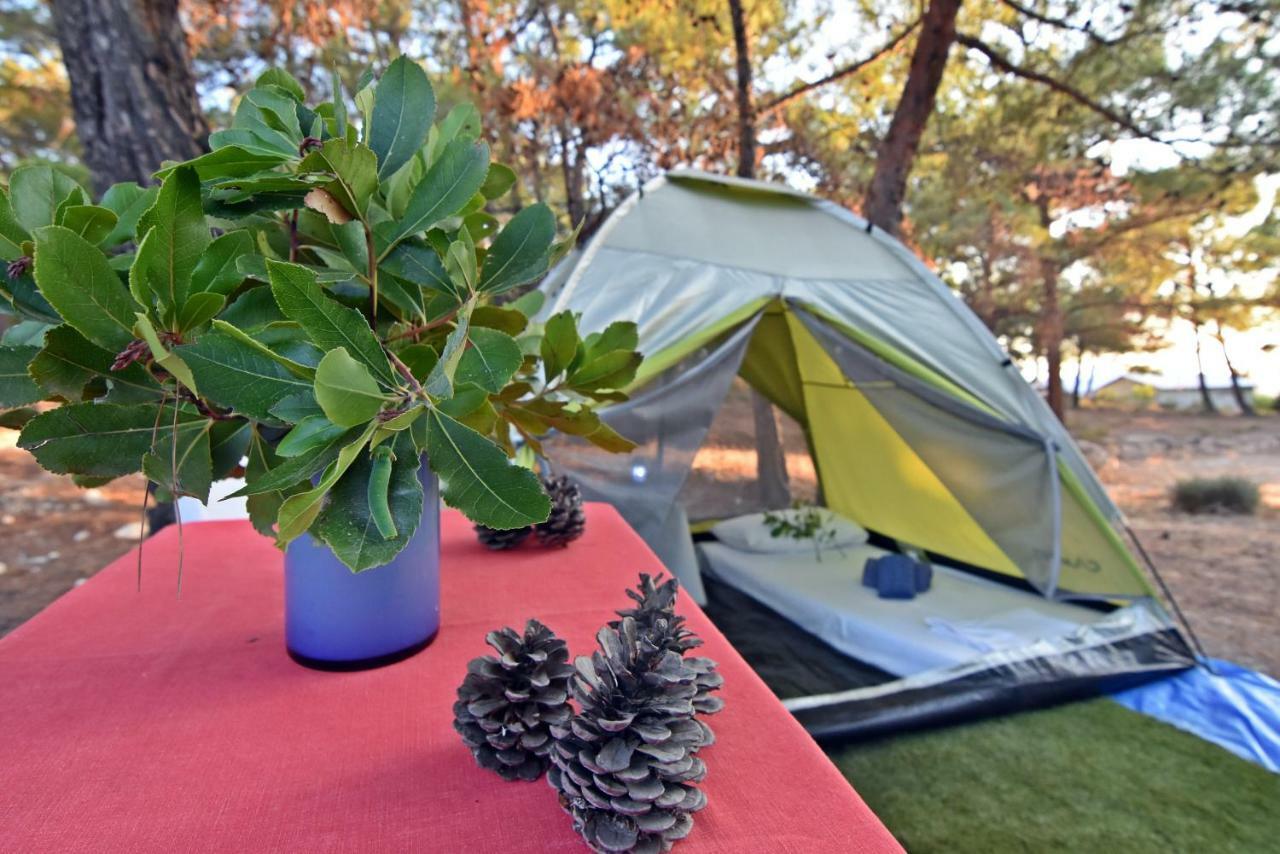 Drolma Ling Nature Cabins Theológos Zewnętrze zdjęcie