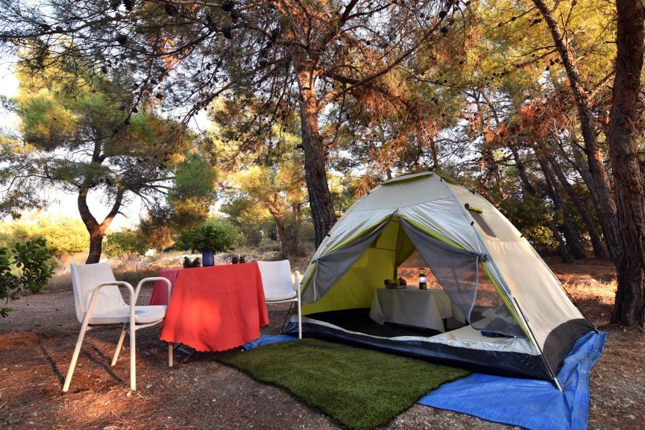 Drolma Ling Nature Cabins Theológos Zewnętrze zdjęcie